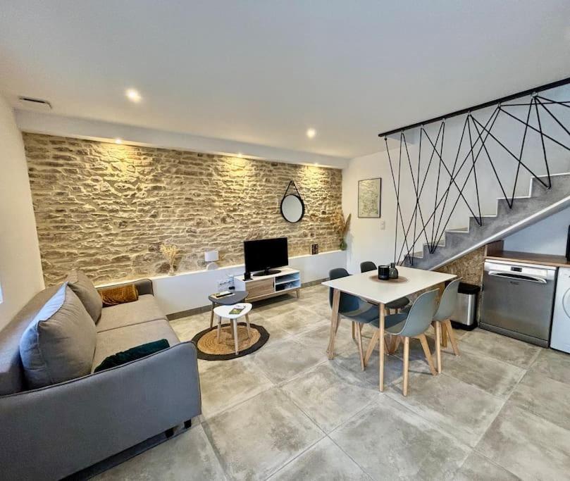 Grange Renovee En Duplex Idealement Situee Crêches-sur-Saône Esterno foto