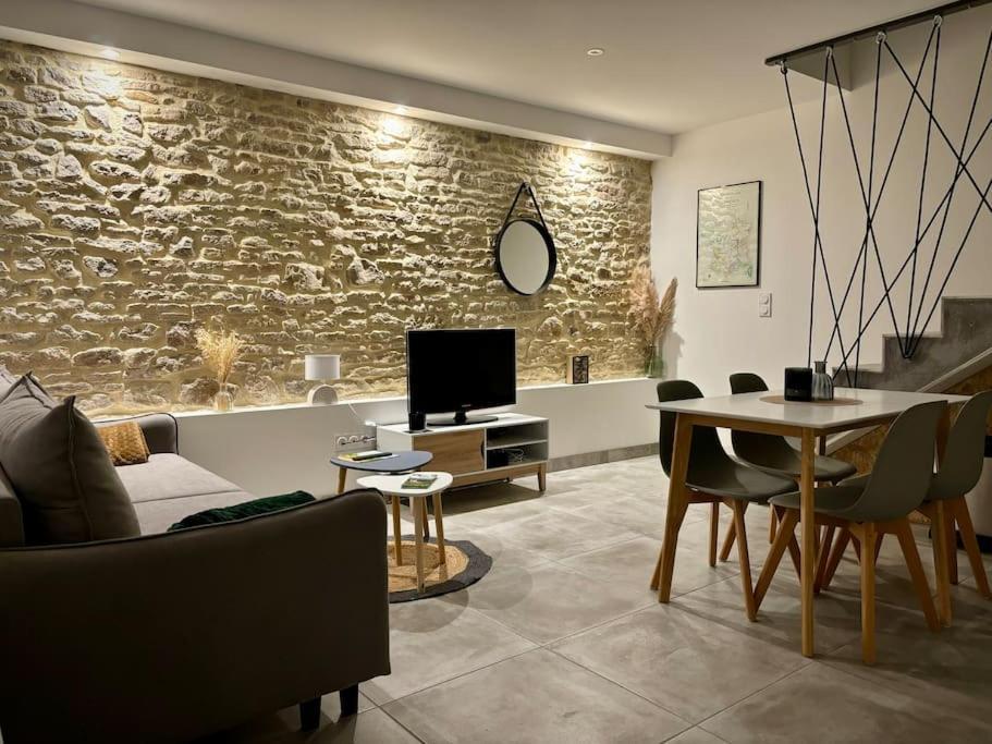 Grange Renovee En Duplex Idealement Situee Crêches-sur-Saône Esterno foto